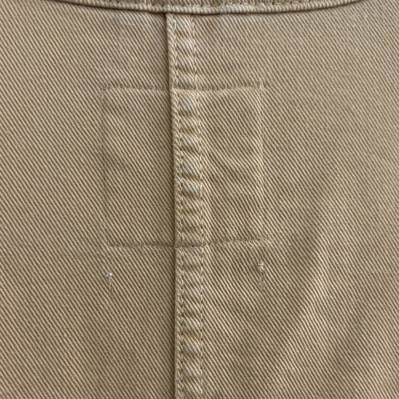 Pull&Bear Utility Field Jacket Women’s Size XS Oversized Tan 100% Cotton - Picture 8 of 11